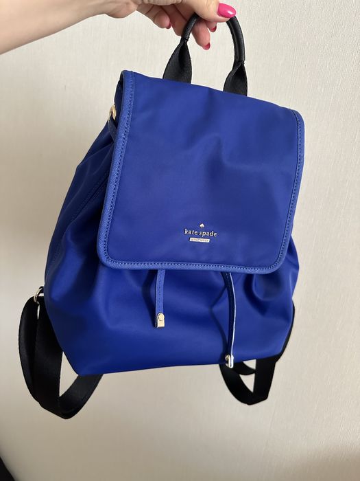Рюкзак kate  spade текстиль нейлон+ шкіра (оригінал)