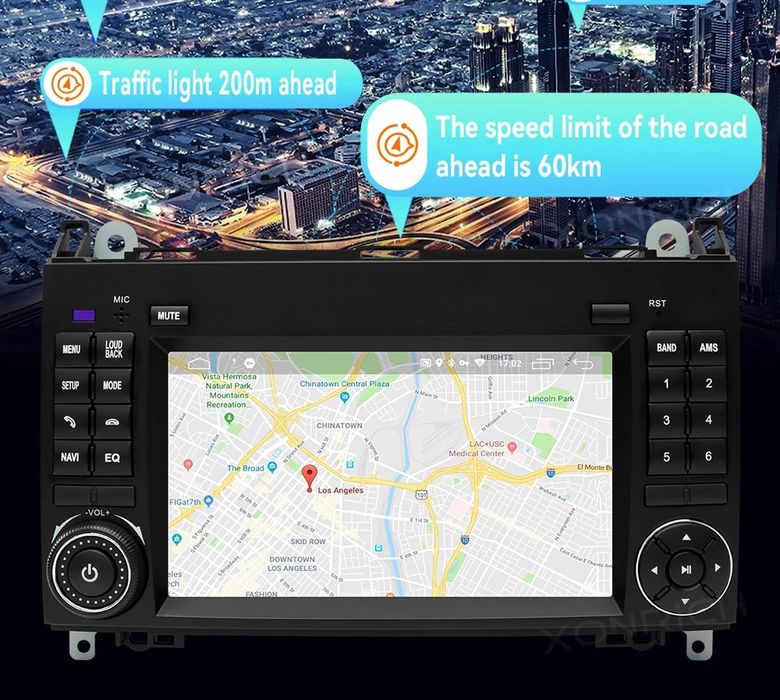 Radio nawigacja MERCEDES VITO Sprinter B klasa VIANO Crafter Navi Gps