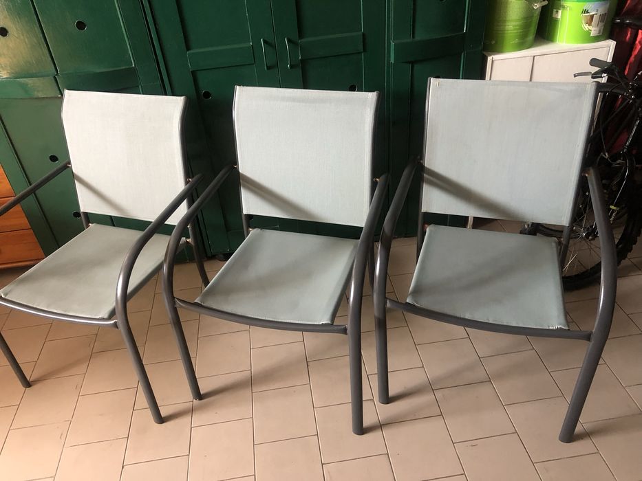 Cadeiras de jardim,esplanada ou garagem etc.