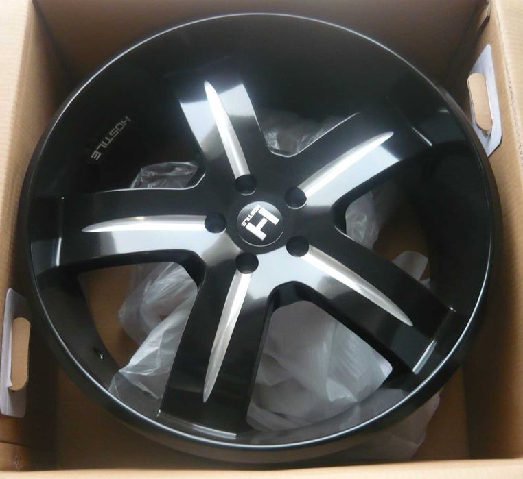 4 felgi 22" kola 22x9,5 5x114,3 5x120 HOSTILE USA