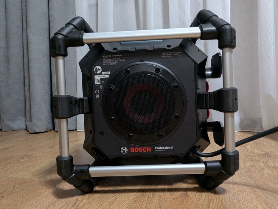 Радіо. Колонка Bosch GPB 18V-5 SC PROFESSIONAL