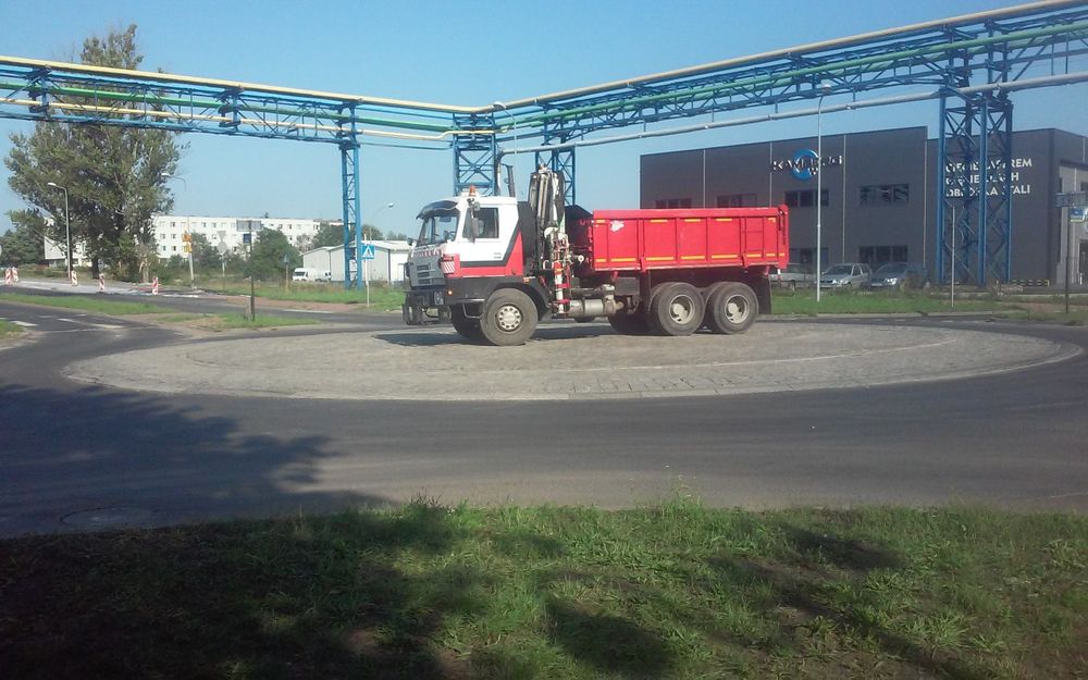 Transport -HDS - Wywrotka 6x6 + HDS - usługi HDS