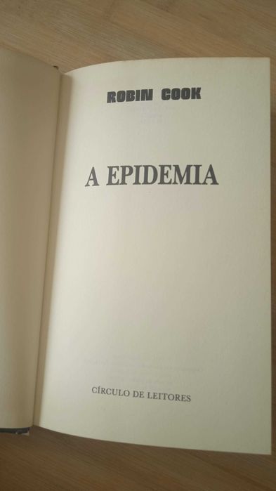 A Epidemia de Robin Cook