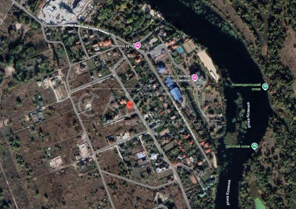 ПРОДАЖ!!! Земельна ділянка 11,3 соток між Козином і Плютами / ЕЛЕКТРИКА / ГАЗ