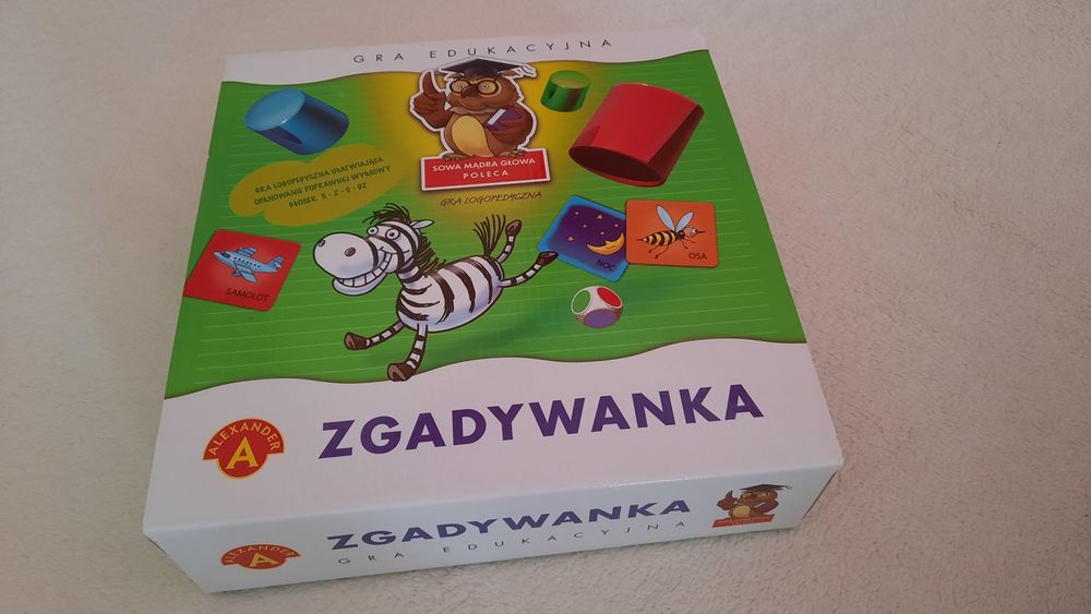 Gra edukacyjna logopedyczna Zgadywanka