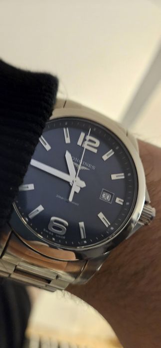 Zegarek Longines conquest 41 kwarc