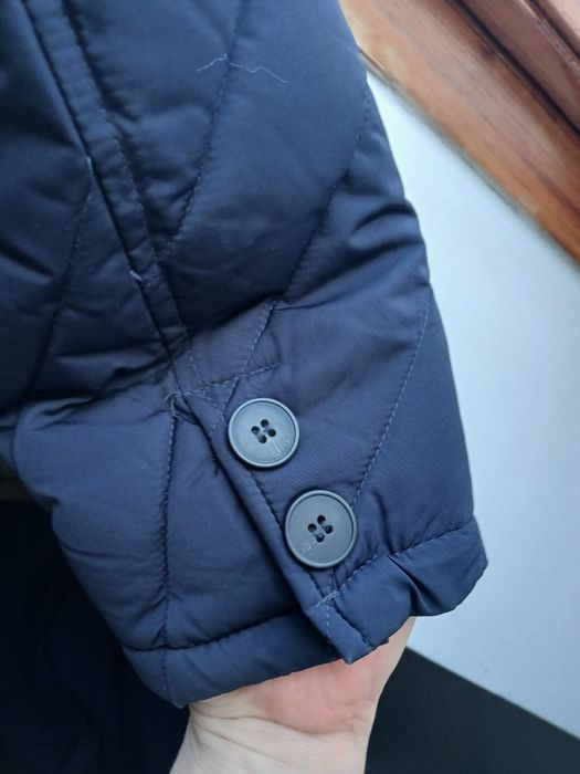 Ciemnogranatowa kurtka pikowanie Bytom