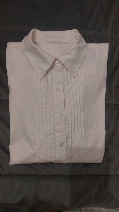 Camisa de trage de homem branca M