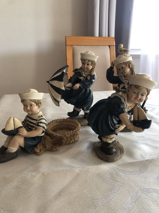 Conjunto miniatura de marinheiros