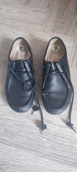 Clarks_półbuty czarne_ rozmiar 5_skóra naturalna