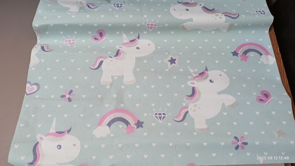 Tapeta w jednorożce  rolka dziecięca