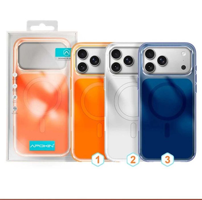 Capa de Silicone Premium com Magsafe para iPhone 17 Pro Max