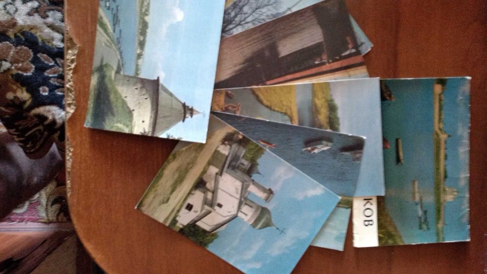 набір листівок місто Псков