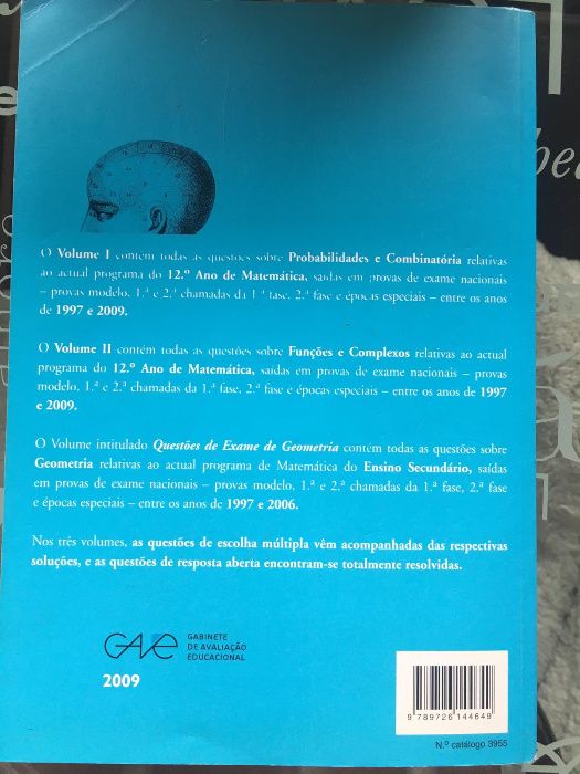 Matemática - Questões exame 12º ano 2009 e 2011