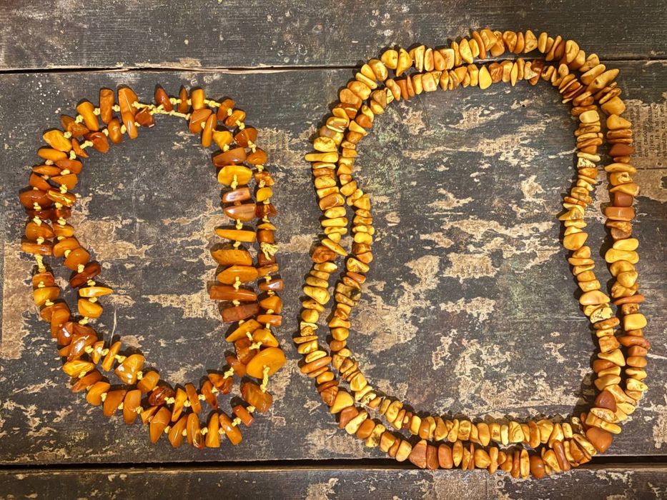 Бурштинові намиста(Янтарні Буси)періоду ссср.