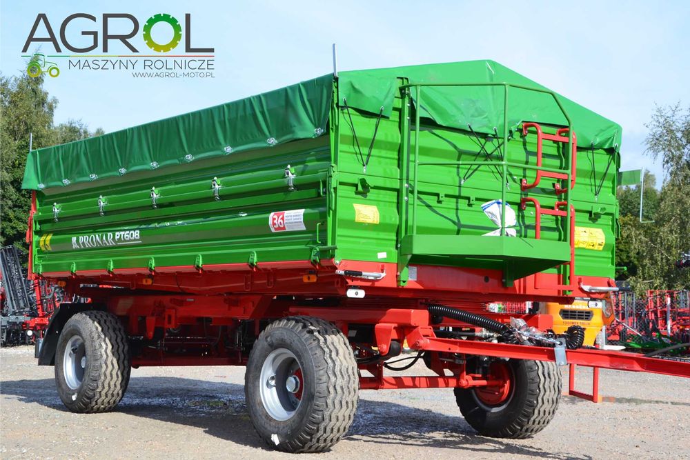 Przyczepa PRONAR PT 608 8 ton przyczepa rolnicza URSUS Paletowa