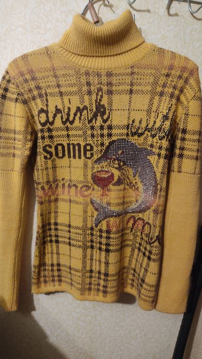 Мохеровий светр теплий