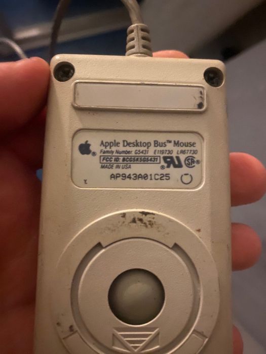 Мышка Apple 1984 год