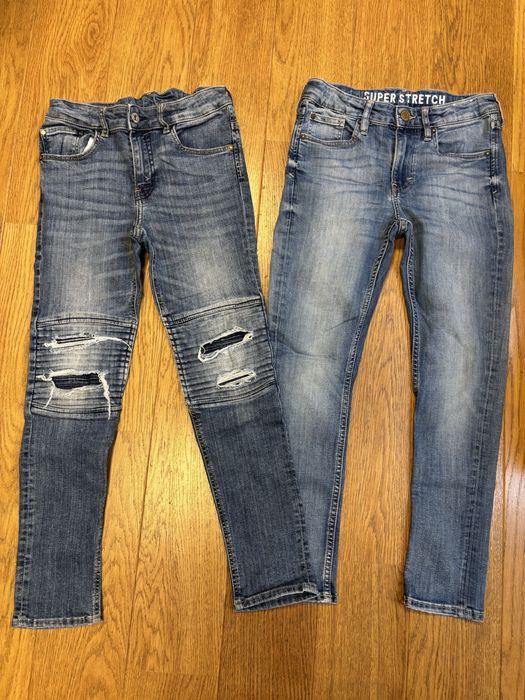 Zestaw 2 szt. dżinsy H&M rozm. 146