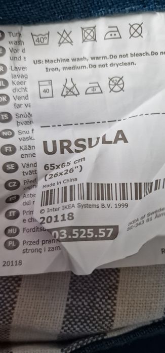 Almofada Ikea 65-65 cm