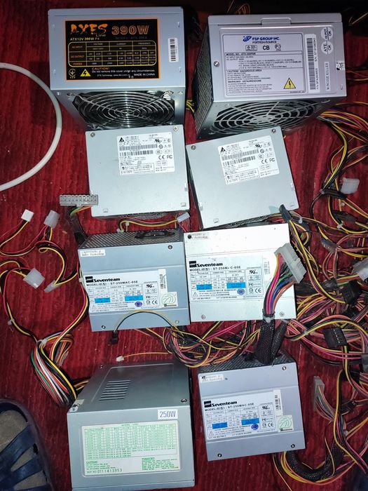 Блок питания SEVENTEAM ST-250MAC-05E ATX - ITX 250W 250Вт SATA DVR ATX