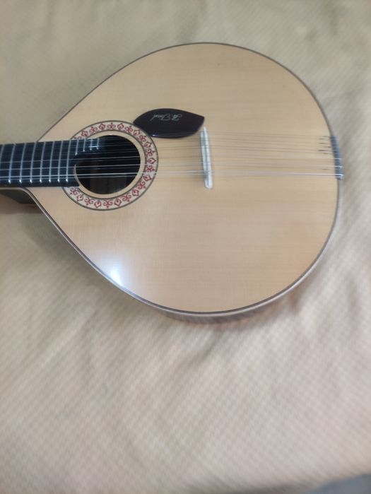 Guitarra portuguesa de Coimbra flor de lis