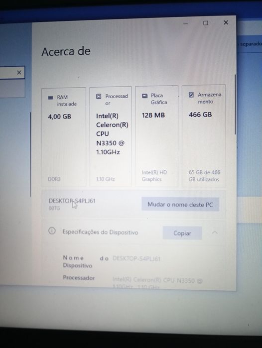 Portátil Lenovo V110-15IAP