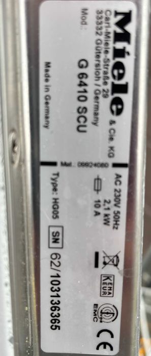 2016рік Посудомийна машина Miele G6410SCU Made In Germany 60см