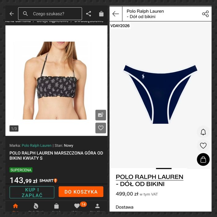 Nowy strój ralph Lauren XXL