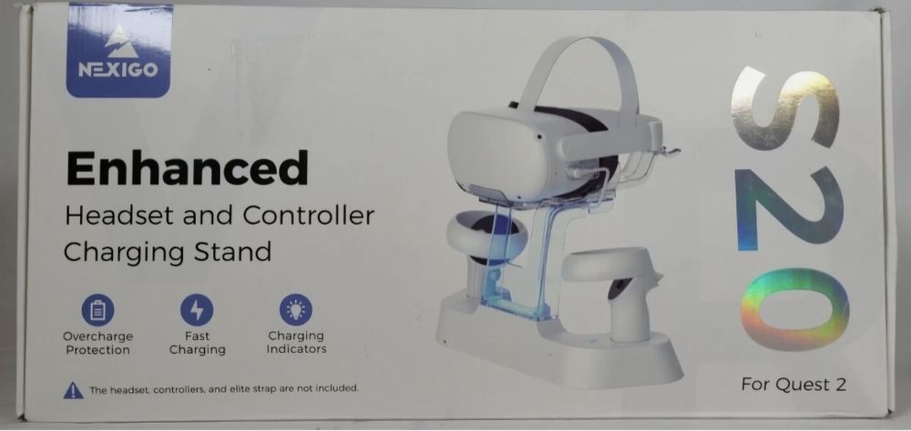 Зарядна док-станція NexiGo Enhanced S20 для гарнітури та контролерів Q