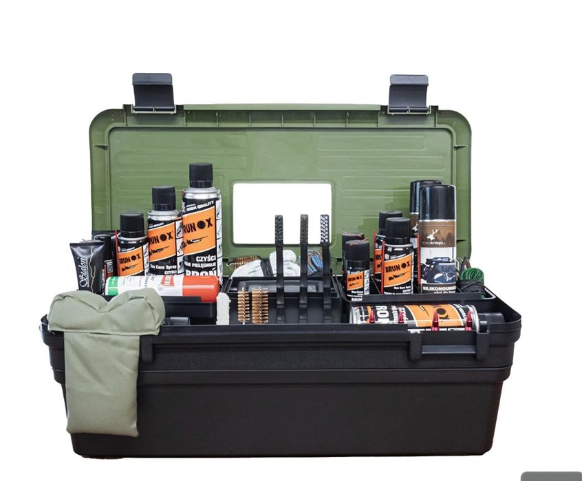 Skrzynka na Akcesoria Strzeleckie Czarno-Żółta