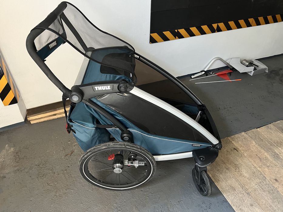 Przyczepka rowerowa Thule Chariot Cross 1 Majolica Blue