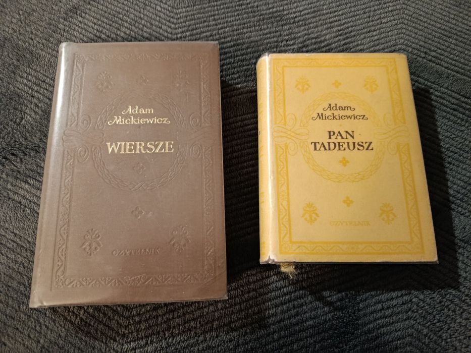 Wiersze plus Pan Tadeusz Adam Mickiewicz
