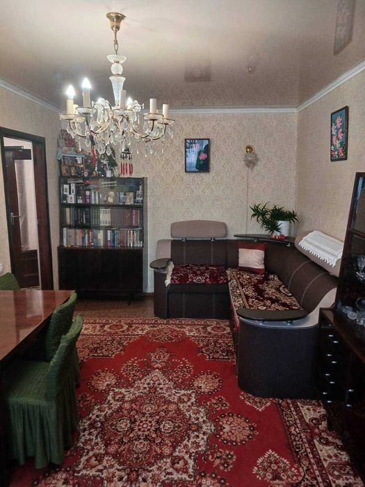 2 к.к 45 кв.разделка балкон 1/3 Строителей-Херсонское шоссе меб и техн