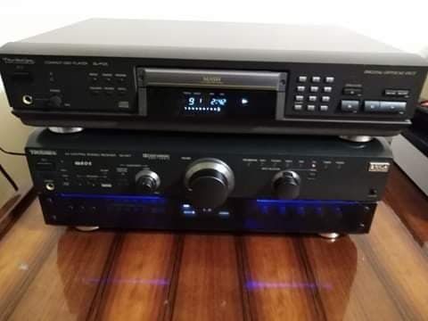 Wieża Technics AX7, CD oraz kolumny