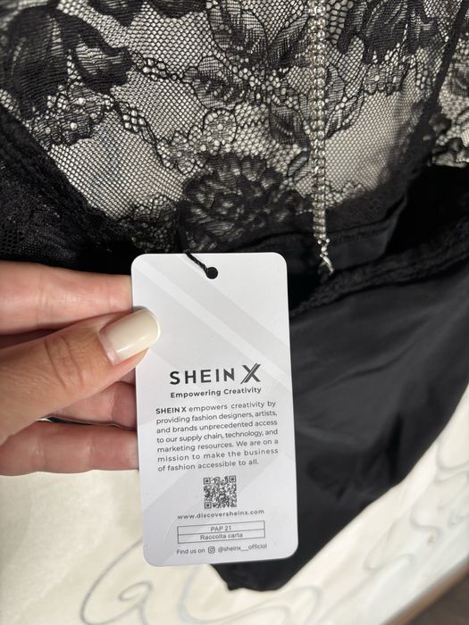 Шикарний боді комбідрес Shein p.S