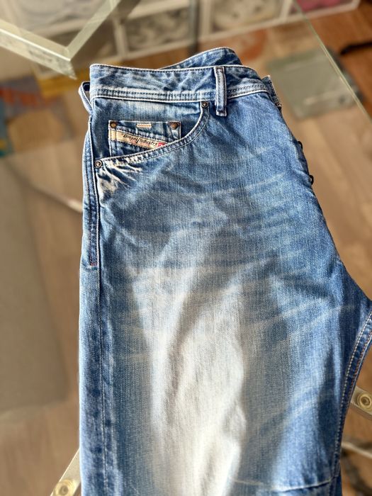 Diesel calças de ganga Carrot fit