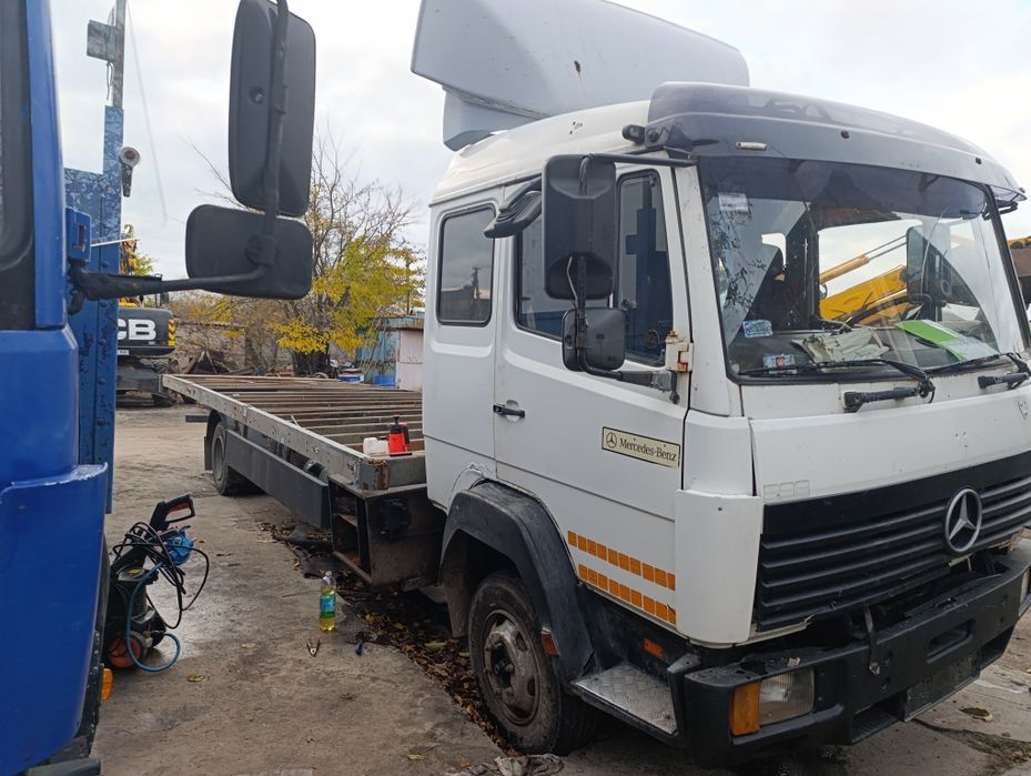 Mercedes benz 814, кабіна, рама, мости