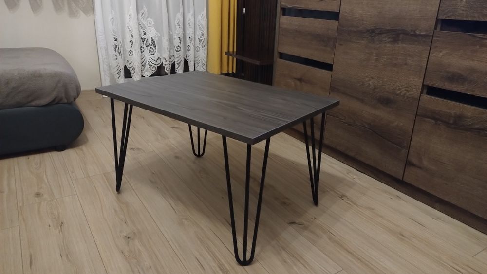 Stolik kawowy loft hairpin