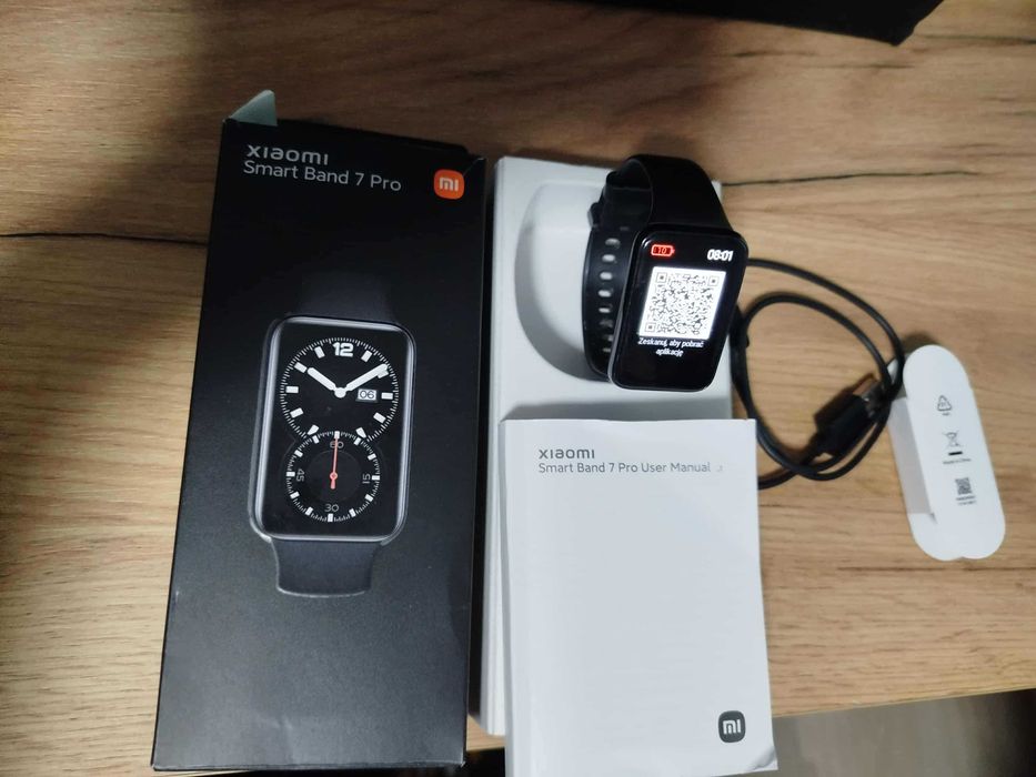 Xiaomi Smart Band 7 Pro Czarny