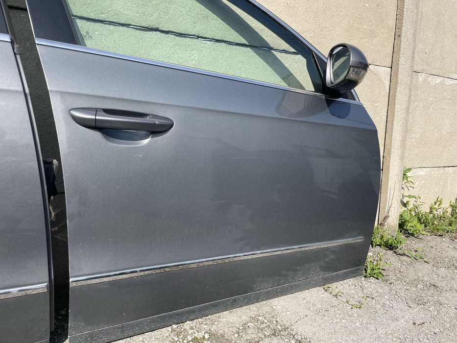 VW Volkswagen Passat B6 3C 05- LA7T Drzwi Prawe Przód Przednie Tył Tylne Bez Rdzy