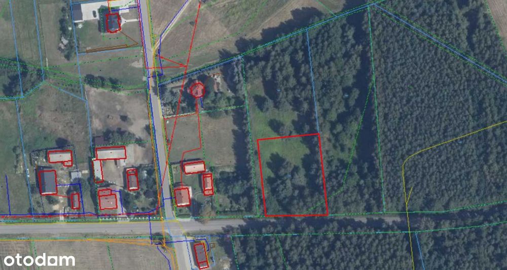 Działka rolno - budowlana 2279 m² Poschła koło Pilawy - View 3