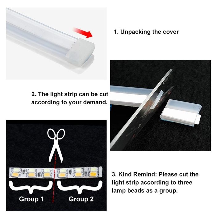 Гибкие Лед дневные ходовые огни с бегущим поворотом 30 45 60см