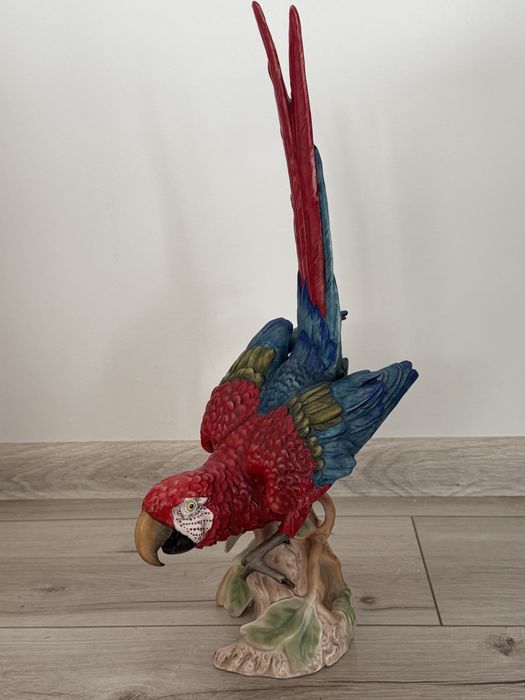 Goebel duża figurka papugi