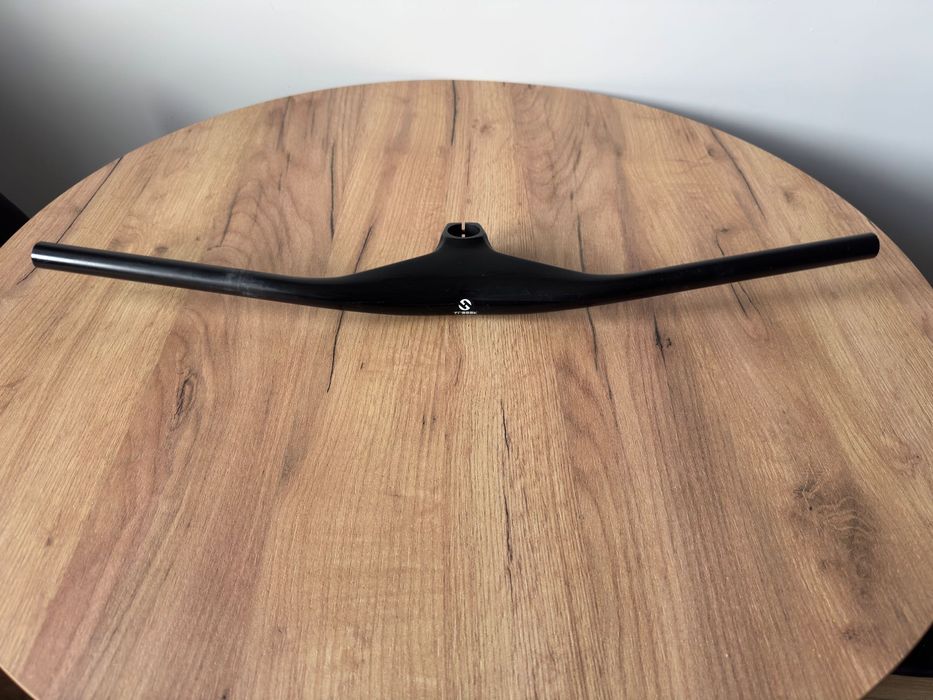 Kierownica Karbonowa MTB TOSEEK – Zintegrowany Mostek – Kokpit Carbon