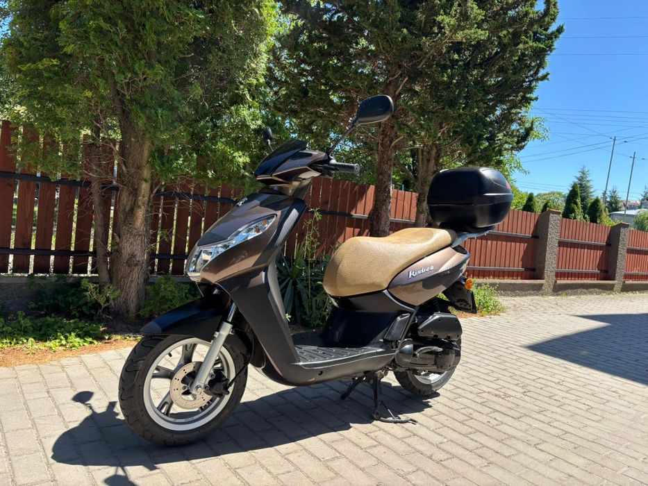 Peugeot Kisbee 50, 2017r, motorower, kufer    NOWA LOKALIZACJA