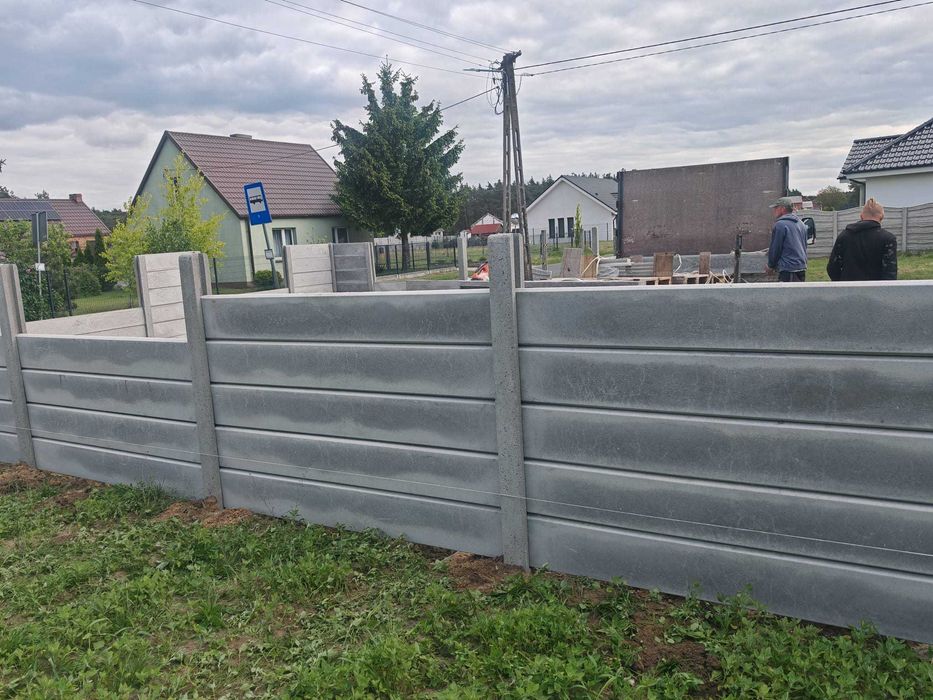 Ogrodzenie betonowe PALISADA