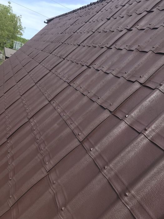 Ремонт даху, фарбування, заміна жолобних ринв, покрівля