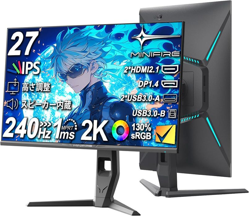 Monitor Minifire Mfg27F6Q Pro