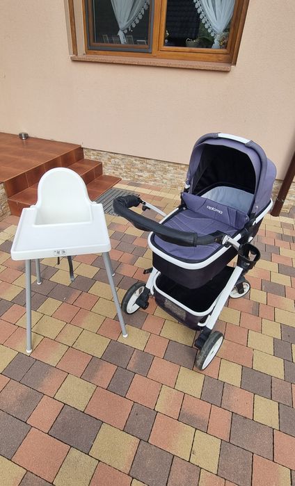Wózek dziecięcy EasyGo Optimo Krzesełko do karmienia IKEA Antilop